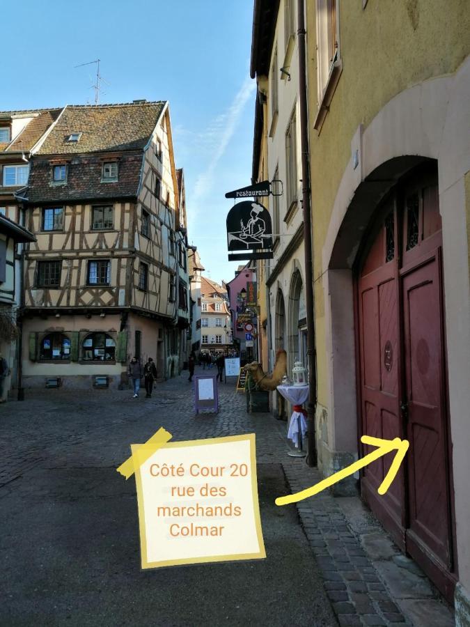 Gite Cote Cour Colmar Buitenkant foto
